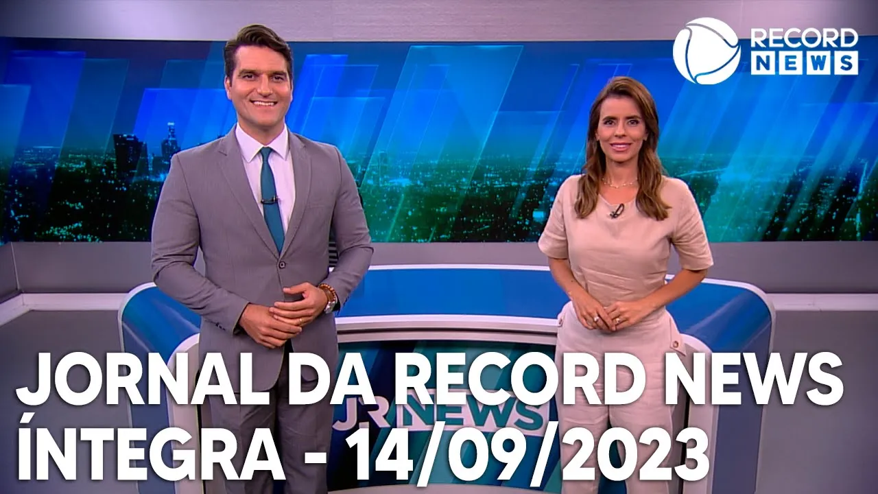 Jornal da Record News - 14/09/2023