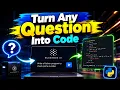 How to Turn Any Question Into Code with BlackBox AI Build Apps from Ideas Fast