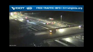 Major Two Car Crash in Chesapeake Captured On VDOT Traffic Cam