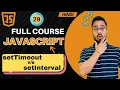 JavaScript Tutorial in Hindi Timer Functions 2025
