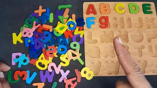ABC Puzzle | Help Me Find The Alphabet Letters | Preschool Learning | Part 1