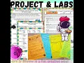 Science Interactive Notebook Unit Plans - Physical Science Earth and Space Science Life Science