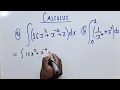 CALCULUS Integral Indefinite and Definite Integral