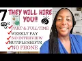 7 Hiring Now Work from Home Jobs Paying Up to 1 120 Per Week