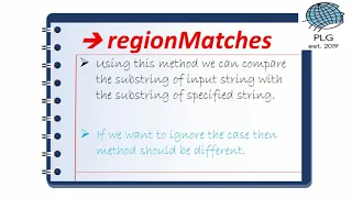 regionMatches method in string class in java HINDI