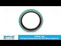 CRWH1 SA CR Seal Double Metal SKF Wave Single Lip