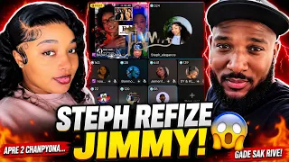 STEPH REFIZE JIMMY APRE LI TE FE STEPH CHANPYON 2 FWA NAN LIVE TIKTOK LA GWO DISKISYON JODI A