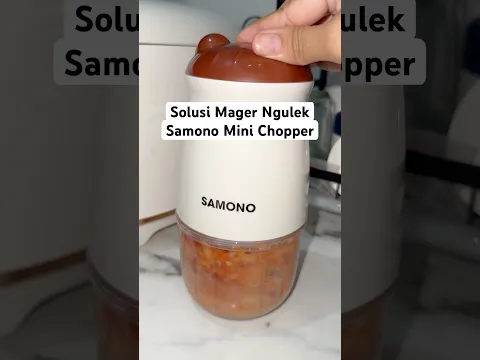 Solusi Mager Ngulek, Pakai Mini Chopper Ini aja #shortsvideo #shorts #samono