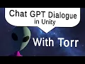 Chat GPT Dialogue in Unity