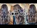 color melt partial foiliage