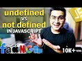 undefined vs not defined in JS Episode 6 - In 13 Minutes
