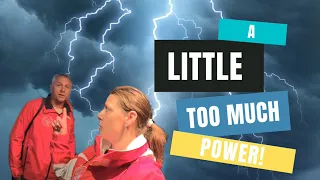 ⚡ A LITTLE TOO MUCH POWER! 🌪 | Hunter Sailboat Refit