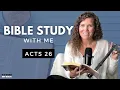 Acts 26 Was Paul A Crazy Man Was He Insane Bible Study WITH Me