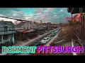 Walking and Explore the Street of Dormont Pa around Voelkel and Louisiana Avenue Pittsburgh Pa