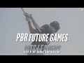 Who left PBR Future Games atop the hits leaderboard