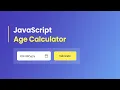 How To Build Age Calculator App Using HTML CSS And JavaScript coding Xpert