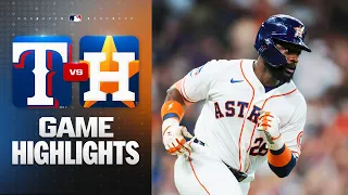Rangers vs Astros Highlights 26 MLB Highlights