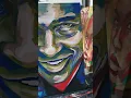 Download Lagu Portraits artwork in progress, artist #carolyn_mielke acrylic on canvas 100x100cm 😎 #carographic