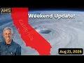 West Coast Weekend Heat Fire Danger Tropical Storm Moke Near Hawaii