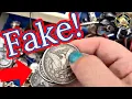 Fake Morgan Dollars at a Flea Market How to identify fake coins