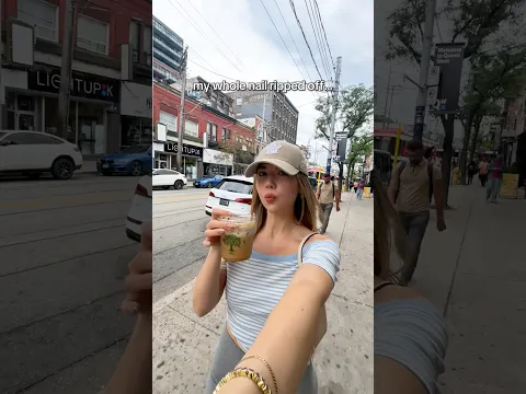 POV: you ripped your whole nail off…