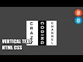 Vertical Text CSS Tutorial