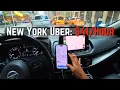 POV What a Whole Day of Uber Driving Looks Like in New York City on Friday With real Earnings