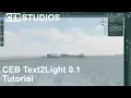 CEB Text2Light 0 1 Tutorial