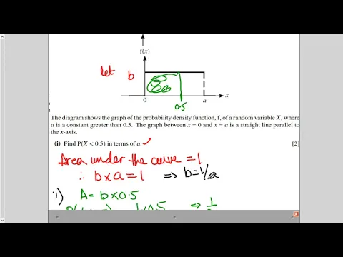 Download MP3 TKMaths A Level S2 Continous probability distribution J19/71/Qs 4