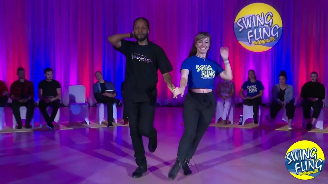 Swing Fling 2023 Invitational Jack & Jill Markus Smith & Mia Primavera
