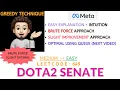 Dota2 Senate Brute Slight Optimal Leetcode - 649 META Explanation Live Coding