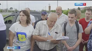 Жители посёлка Приветное Омского района выступают против установки ограждения