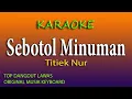 Download Lagu SEBOTOL MINUMAN TITIEK NUR - KARAOKE DANGDUT NO VOKAL