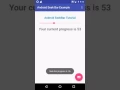 Android Seekbar Tutorial