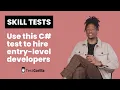 Use our C test to evaluate entry-level C developer skills