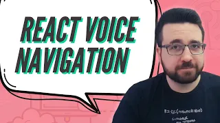 Build Voice Controlled Navigation in React using Speech Recognition React Tutorial