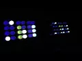 RGB Binary clocks in the dark