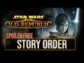 The COMPLETE SWTOR Story Order - Spoiler Free