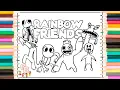 Coloring Rainbow Friends Chapter 2 Coloring Pages NCS Release