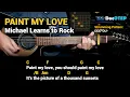 Download Lagu Paint My Love - Michael Learns to Rock (Easy Guitar Chords Tutorial with Lyrics)