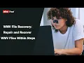 WMV File Recovery Repair and Recover WMV Files Within Steps