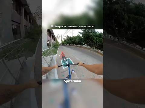 El día que le tumbe su maruchan al spiterman 🥴🤣 #shorts