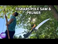 Fiskars Pole Saw and Pruner - How to Use and Review