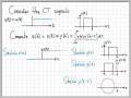 Convolution Integral Example 05 - Convolution Of Unit Step With Pulse