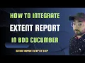 Extent Report Integration in BDD Cucumber Lecture 20