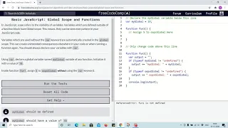 Lesson 49 - Global space function