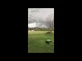 Dark Clouds Roll Into Lincoln Alabama Amid Tornado Warning