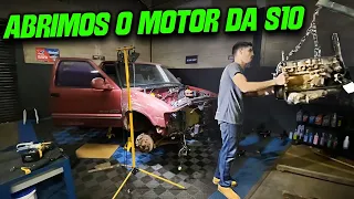 ABRIMOS o Motor da S10 ENTERRADA, VAI dar pra SALVAR? -  EP5 S10 HIPERVAREJO