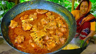 গ্রাম্য স্বাদে মায়ের হাতে বর্ষার স্পেশাল পাঠার মাংস কষা রেসিপি | Rainy day special Mutton Kosha