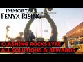 Immortals Fenyx Rising Clashing Rocks Lyre Solutions Rewards - All Lyres Myth Challenges